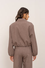 Karsen Bomber Taupe