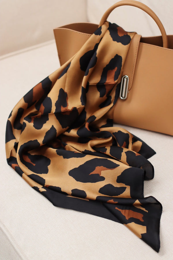 Leopard Print Scarf