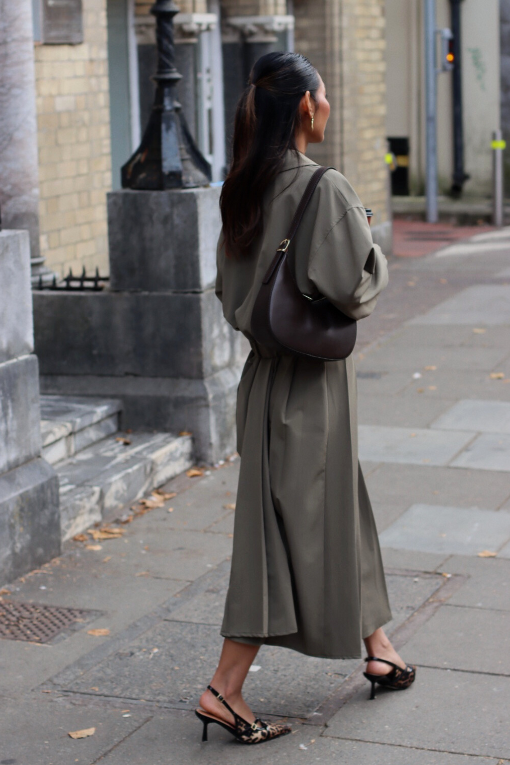 SALLY ZIP UP BOMBER KHAKI