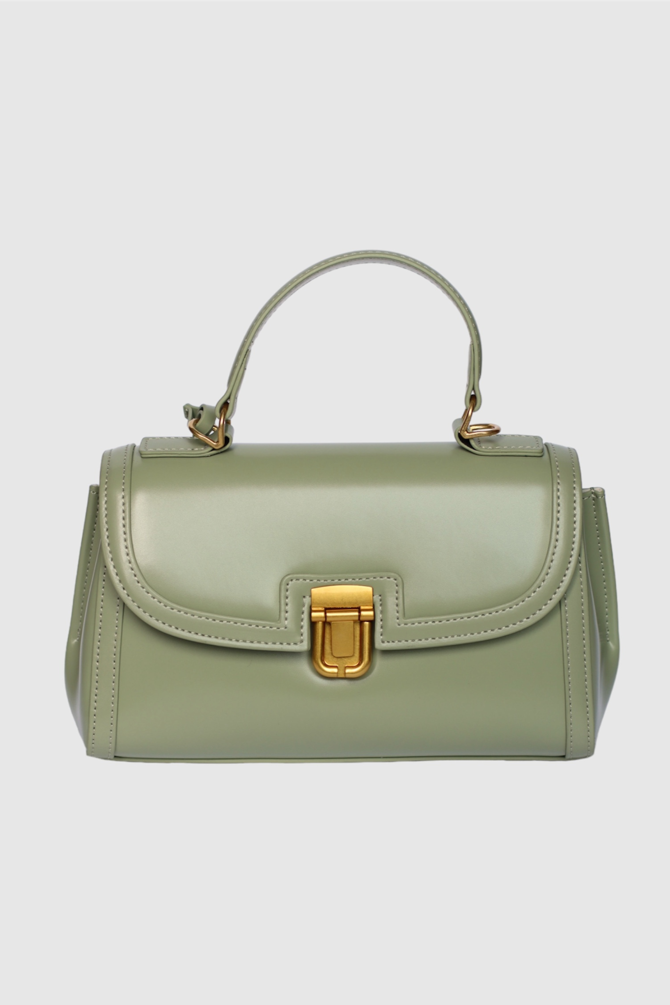 Fleur Top Handle Handbag Sage