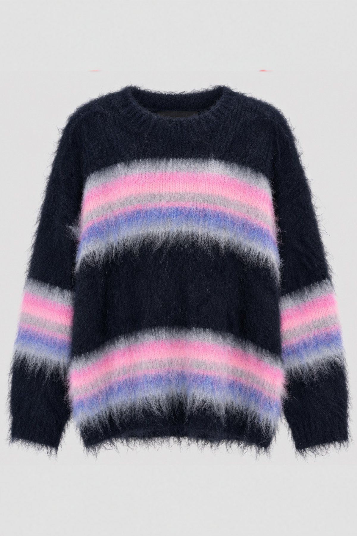 KEY JUMPER NAVY STRIPE - WITH CASHMERE
