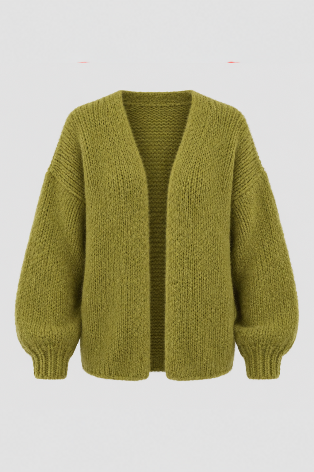 KENZA KNITTED CARDIGAN OLIVE