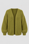 KENZA KNITTED CARDIGAN OLIVE