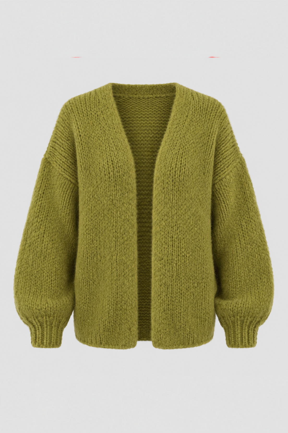 KENZA KNITTED CARDIGAN OLIVE