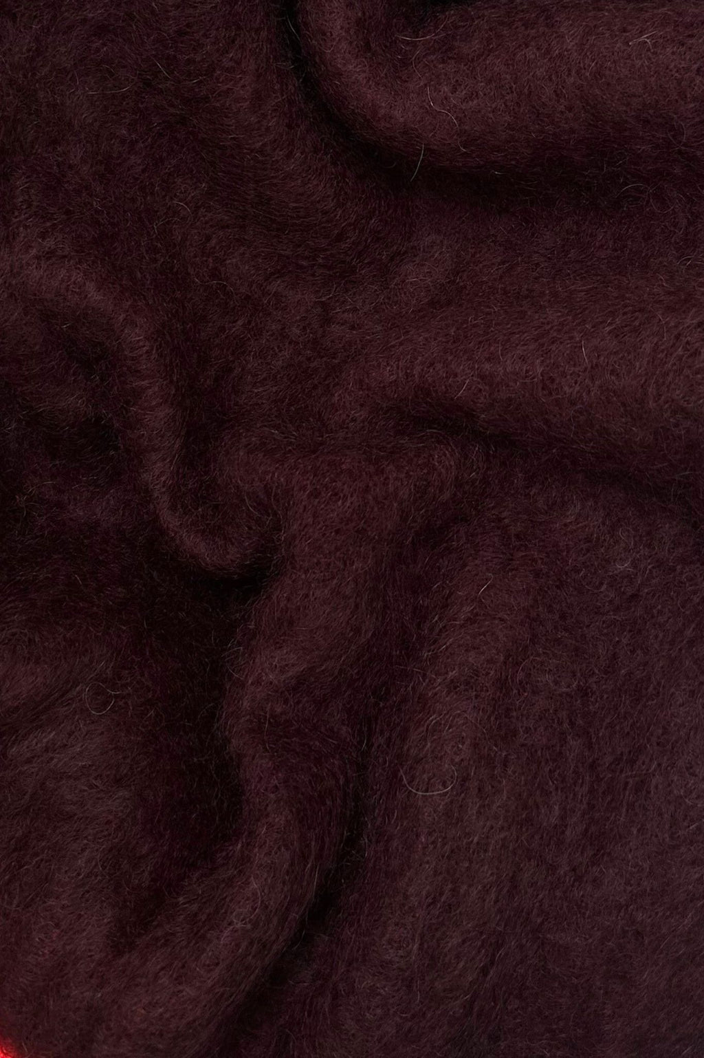 KELLY MOHAIR BLEND SWEATER WINE