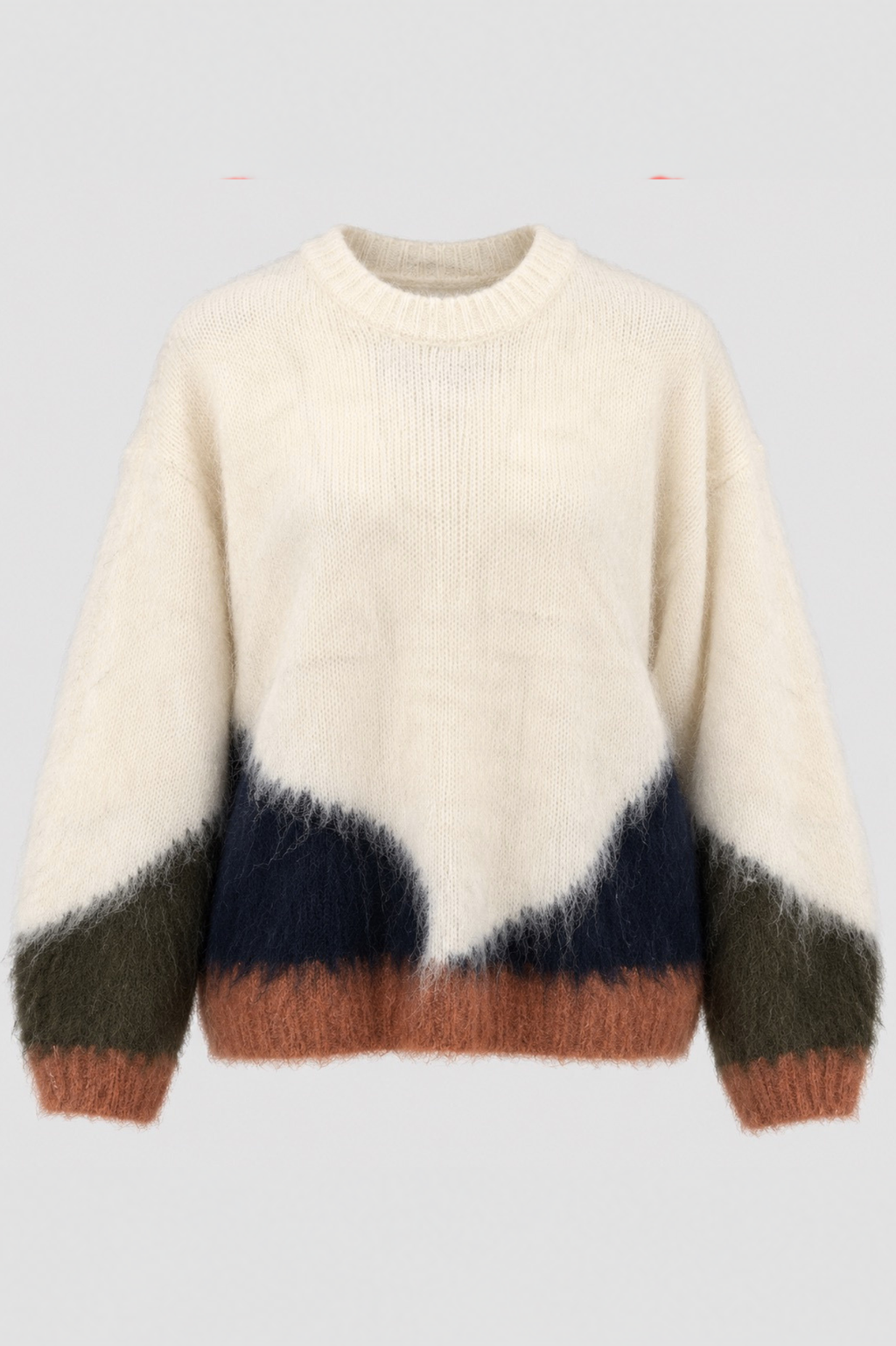 KEYLANI JUMPER CREAM - WITH CASHMERE
