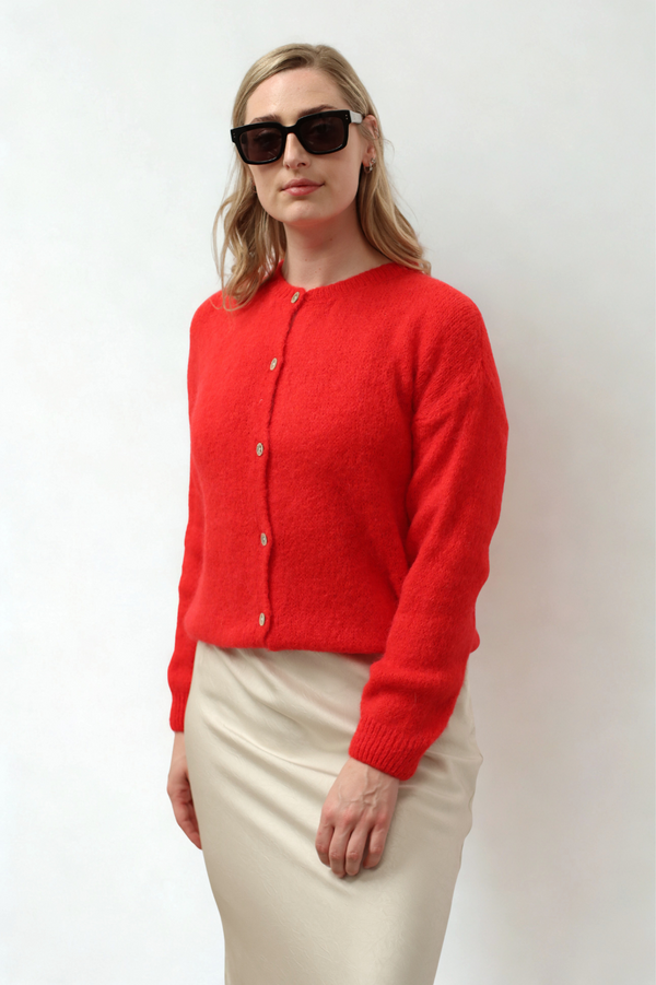 KIARA CARDIGAN RED