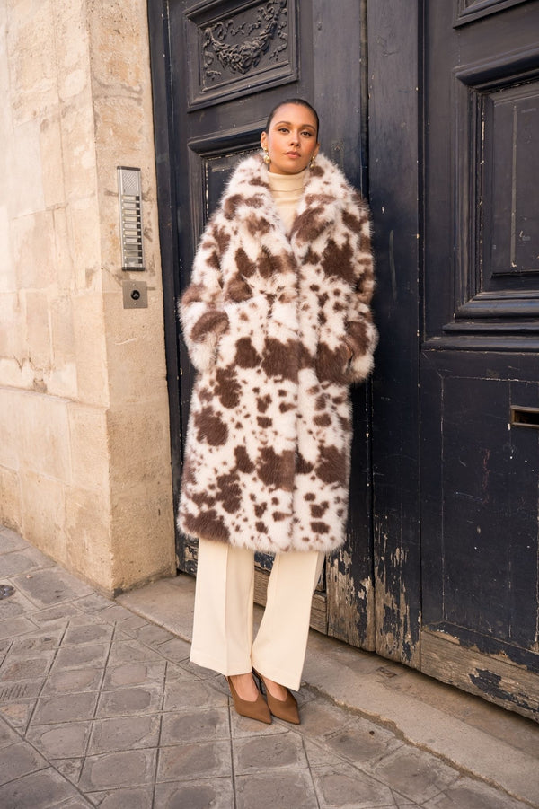 LORELAI FAUX FUR COAT