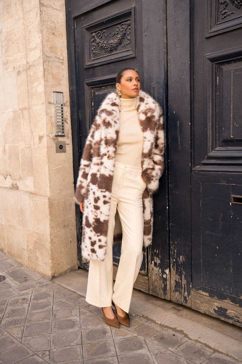 LORELAI FAUX FUR COAT