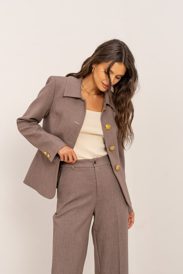 Karlie Blazer Taupe