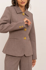 Karlie Blazer Taupe
