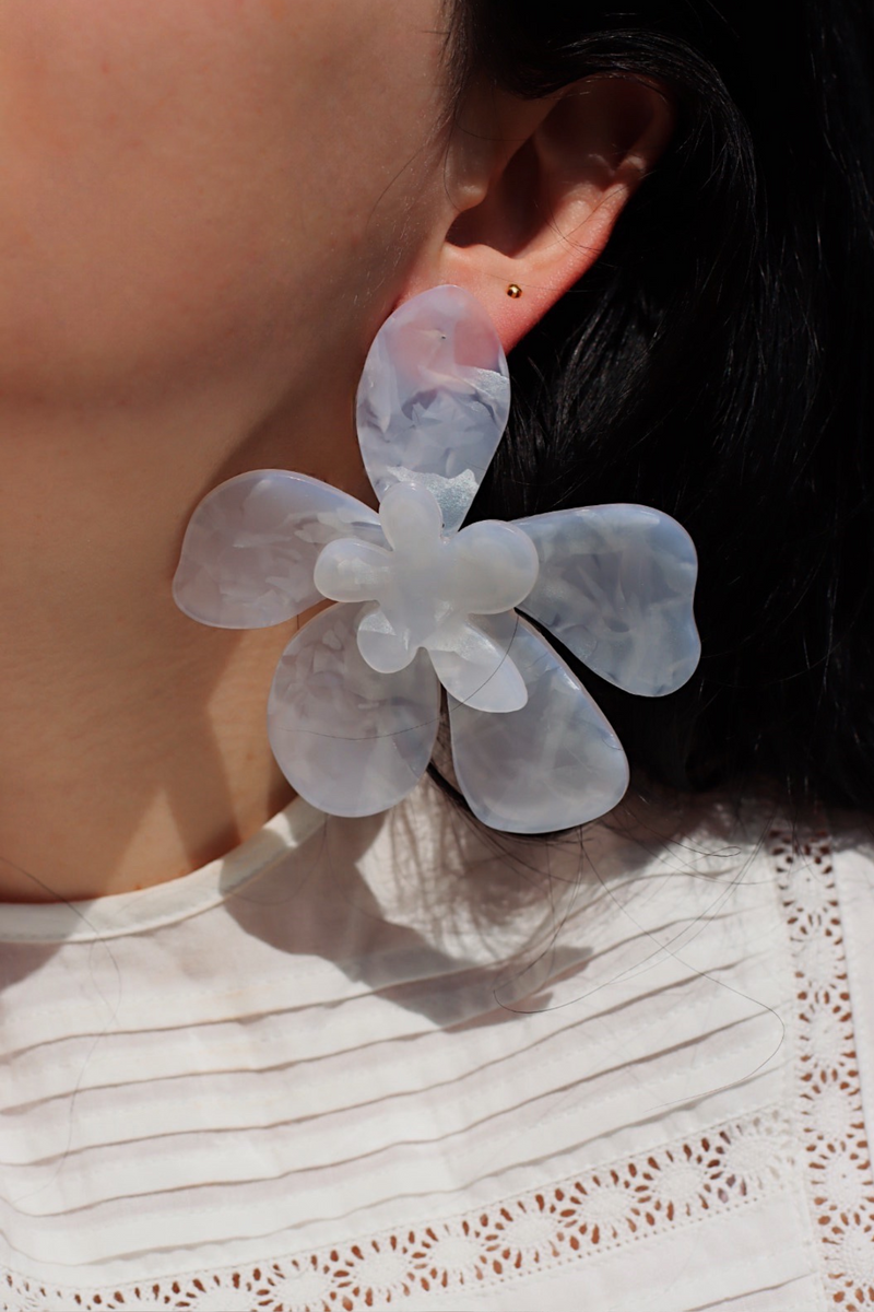 Blossom earrings discount