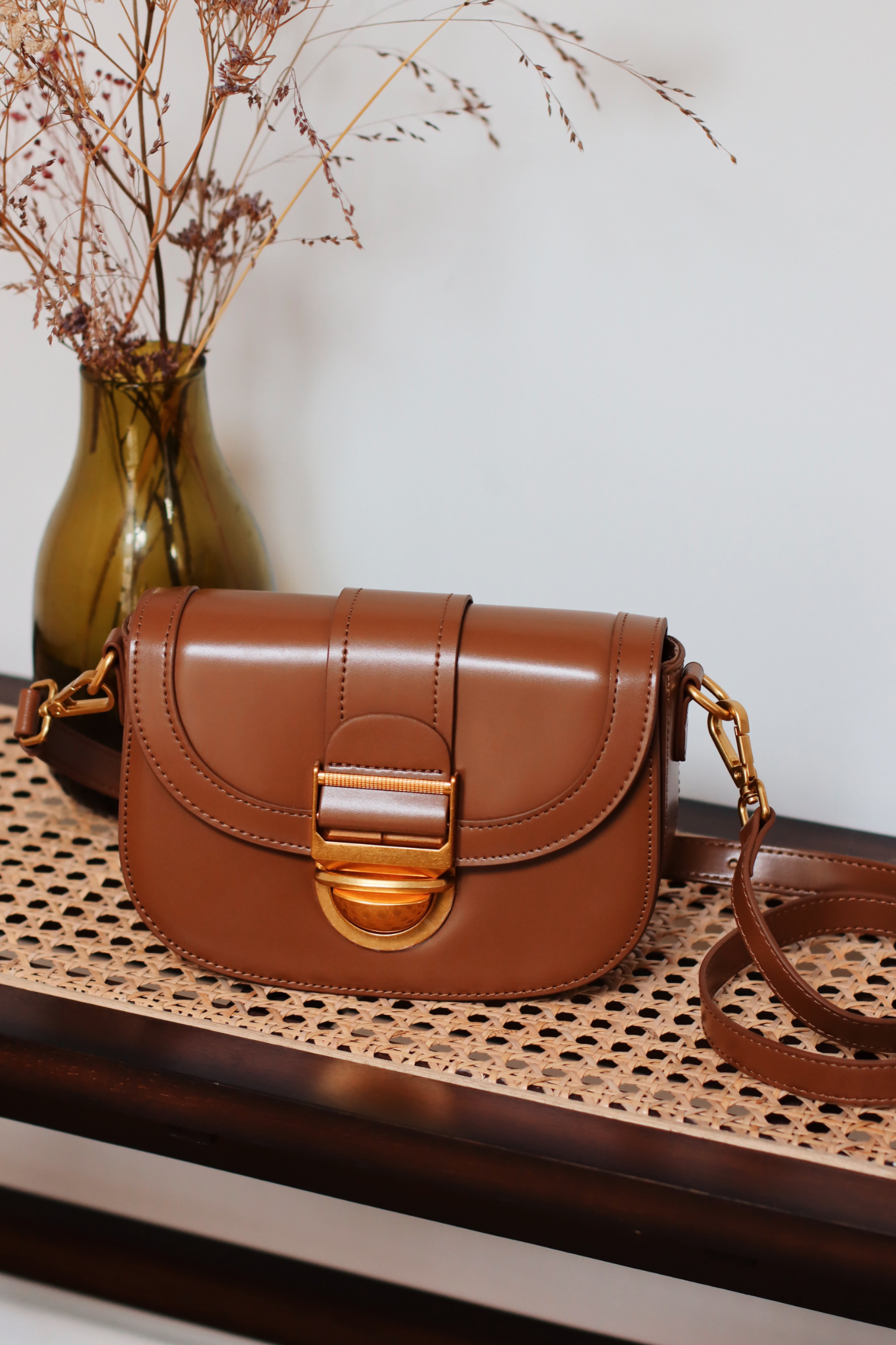 FELICITY CROSS BODY BAG TAN
