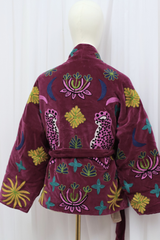 RORY JACKET DEEP PURPLE