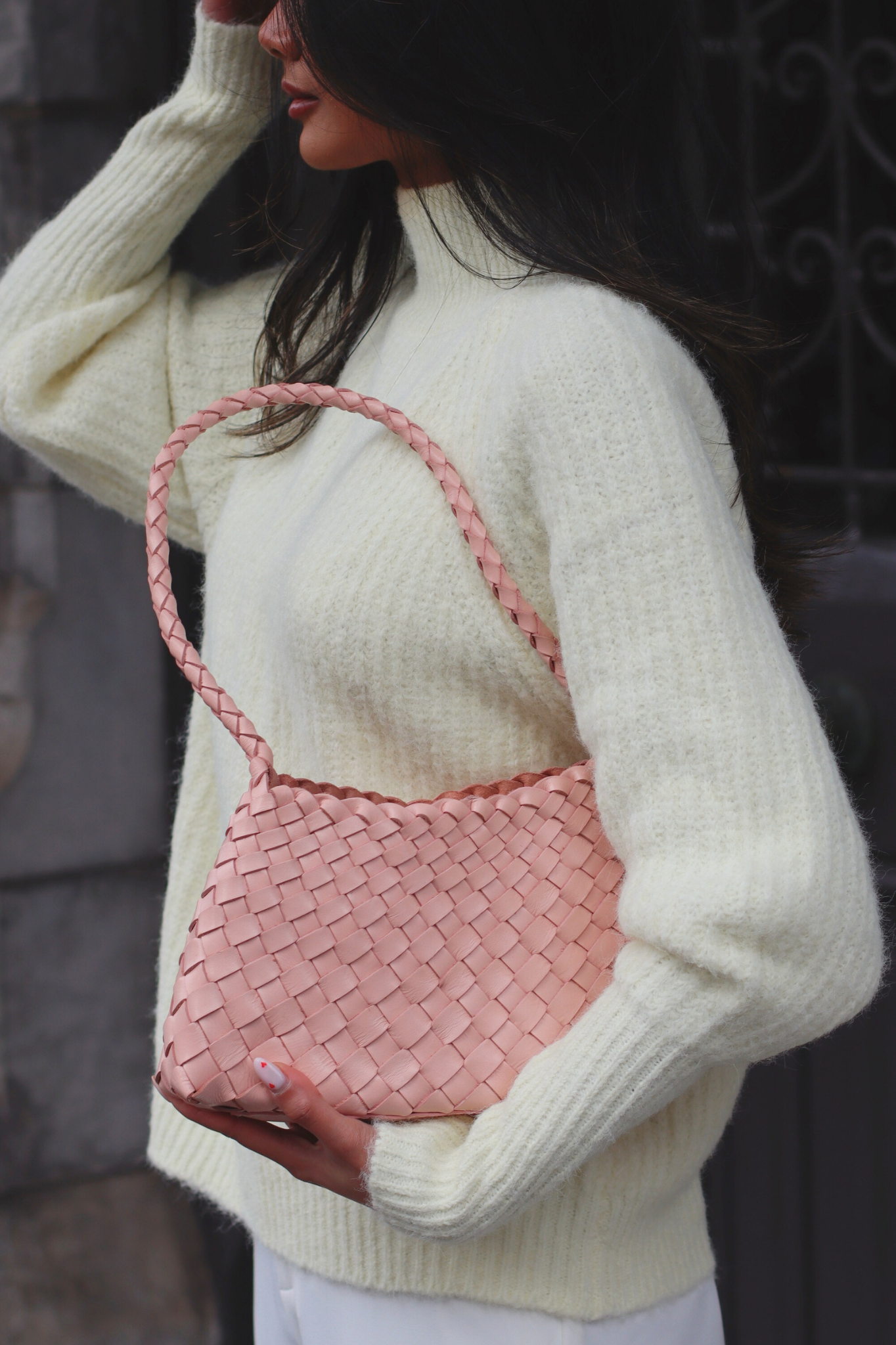 FAUVE HANDBAG PINK