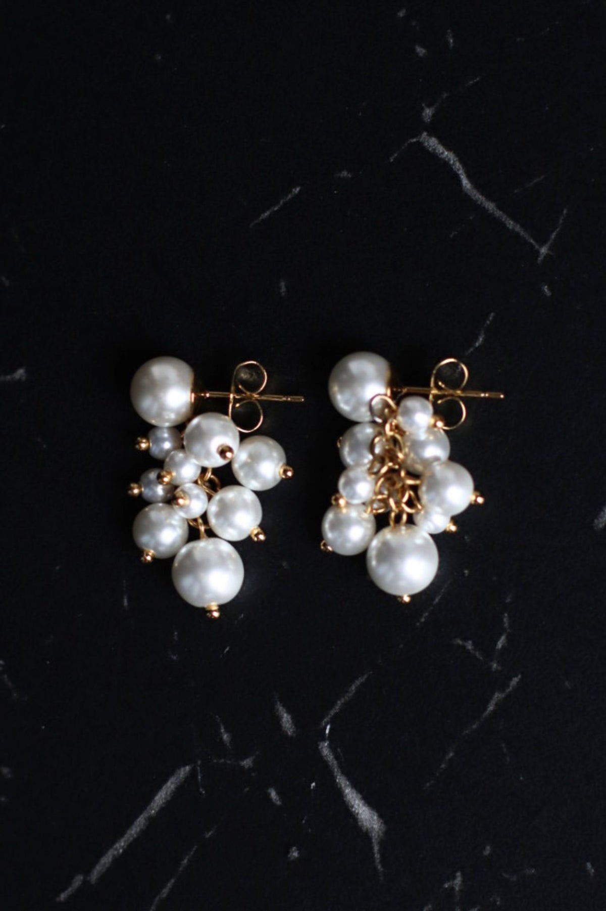 Penny Pearl Drop Earrings