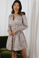 Sylvie Mini Floral Dress