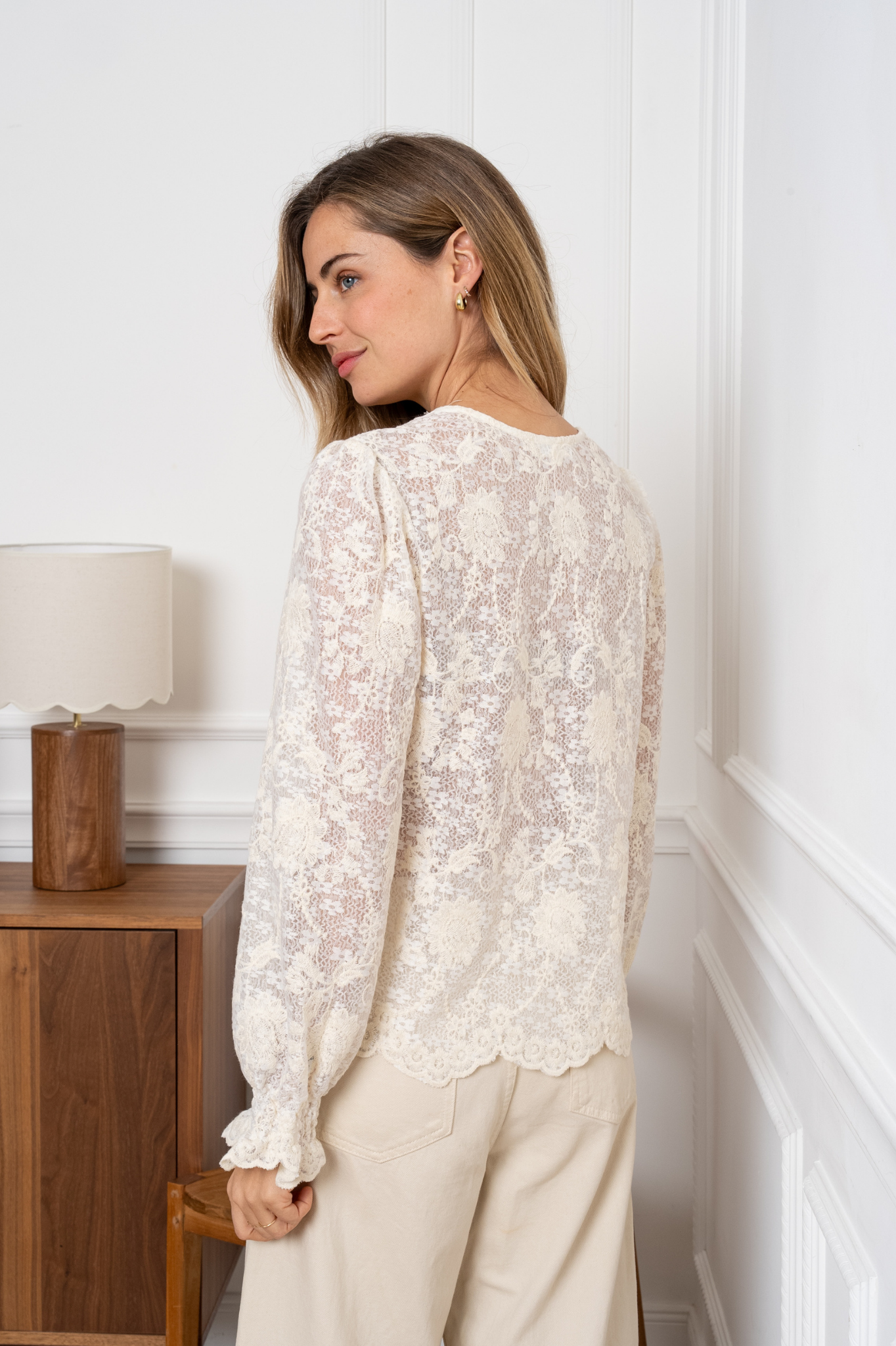 CLEO LACE BLOUSE