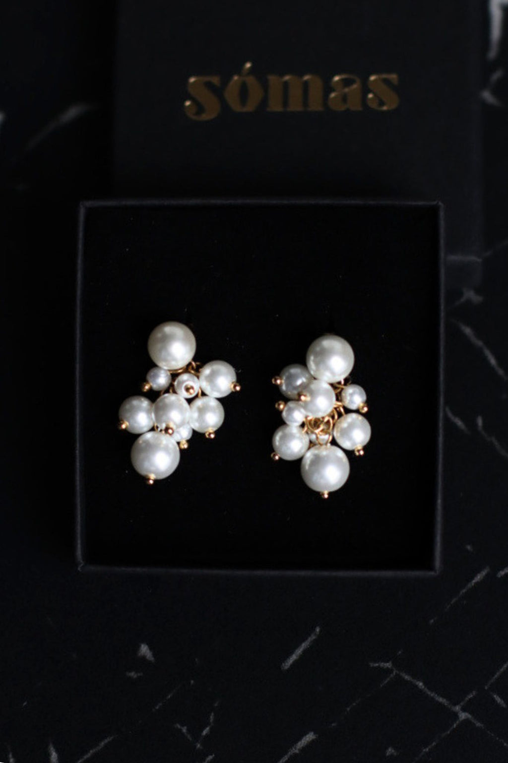 Penny Pearl Drop Earrings