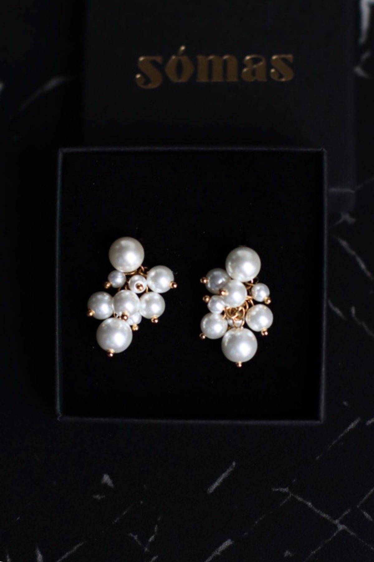 Penny Pearl Drop Earrings