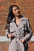 Rosanne Trench Taupe