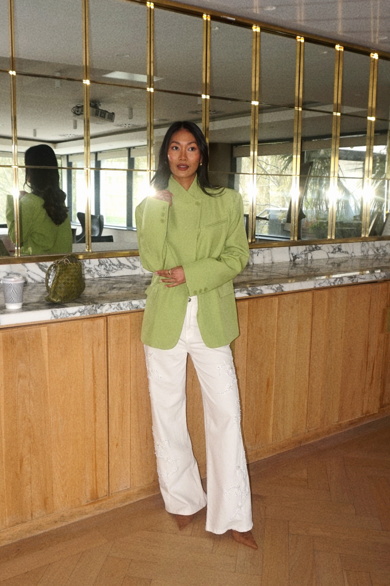 KENNEDY BLAZER GREEN