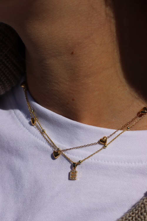 Letter Pendant Necklace