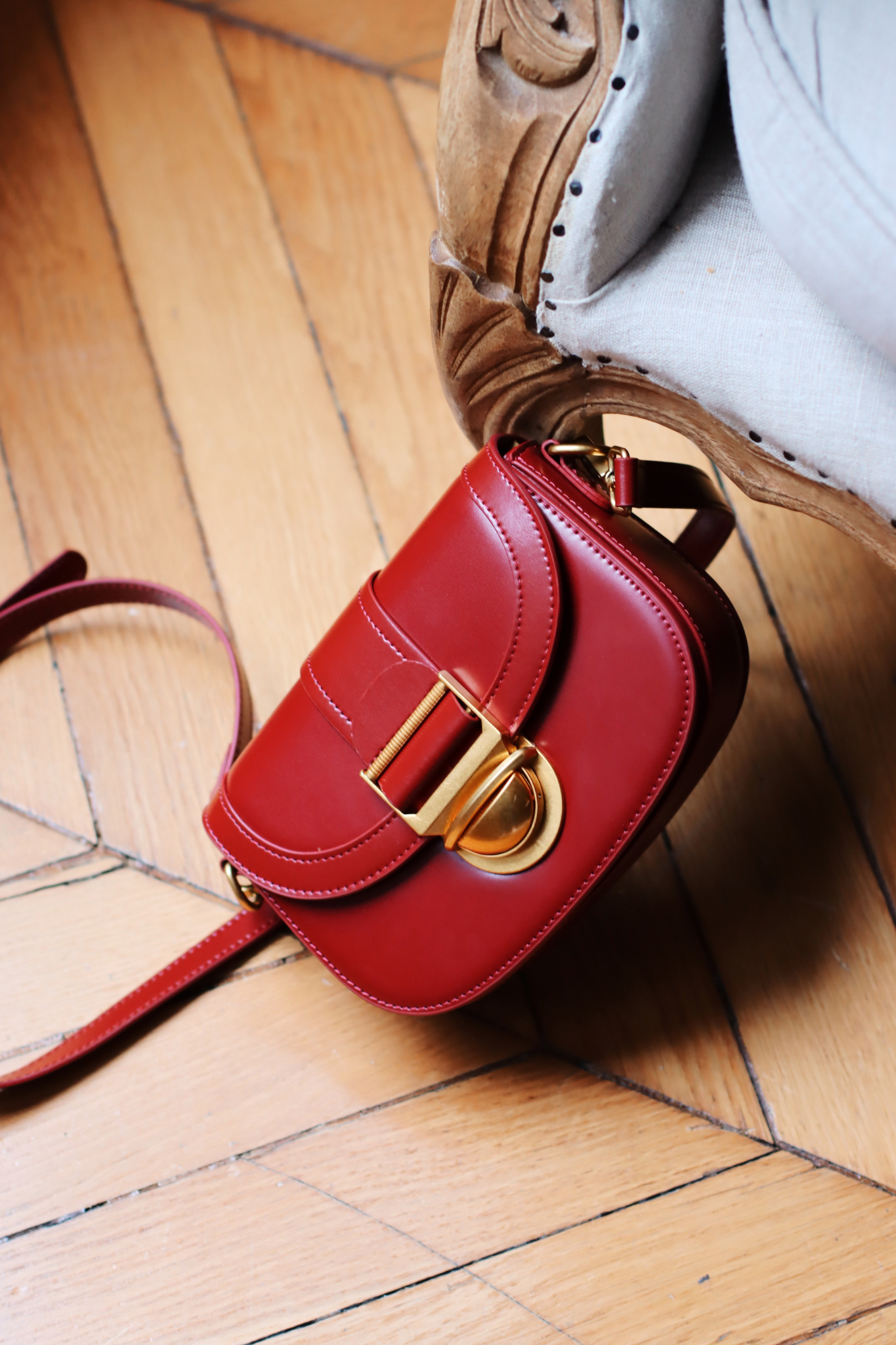 FELICITY CROSS BODY BAG RED