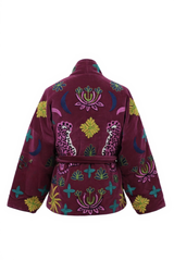 RORY JACKET DEEP PURPLE