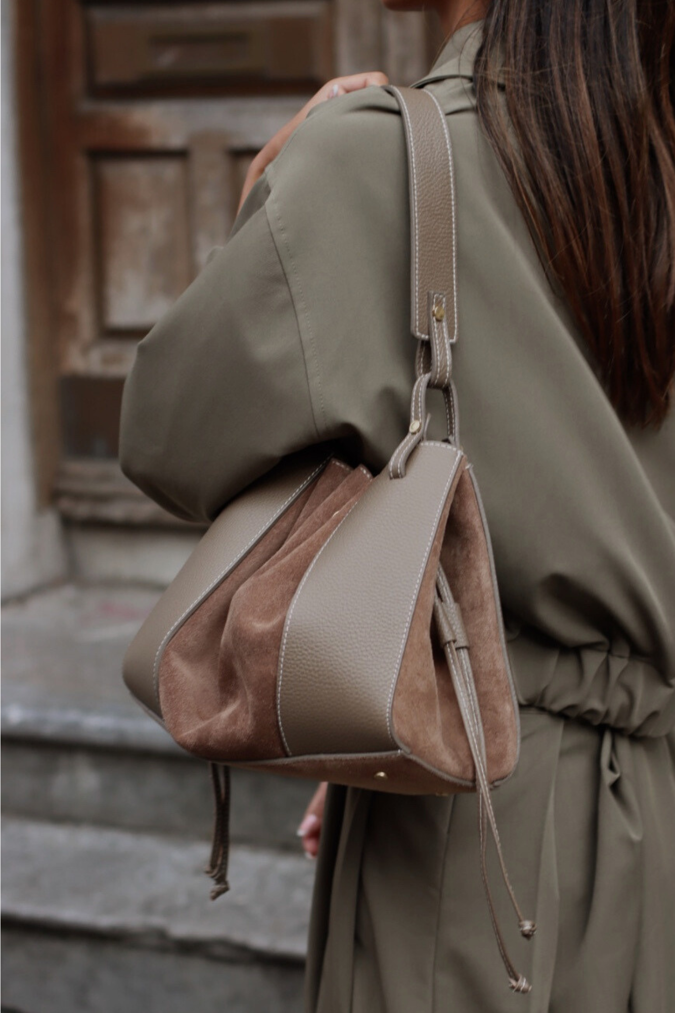 FABIENNE BAG TAUPE