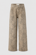 MIRIN LEOPARD PRINT JEANS