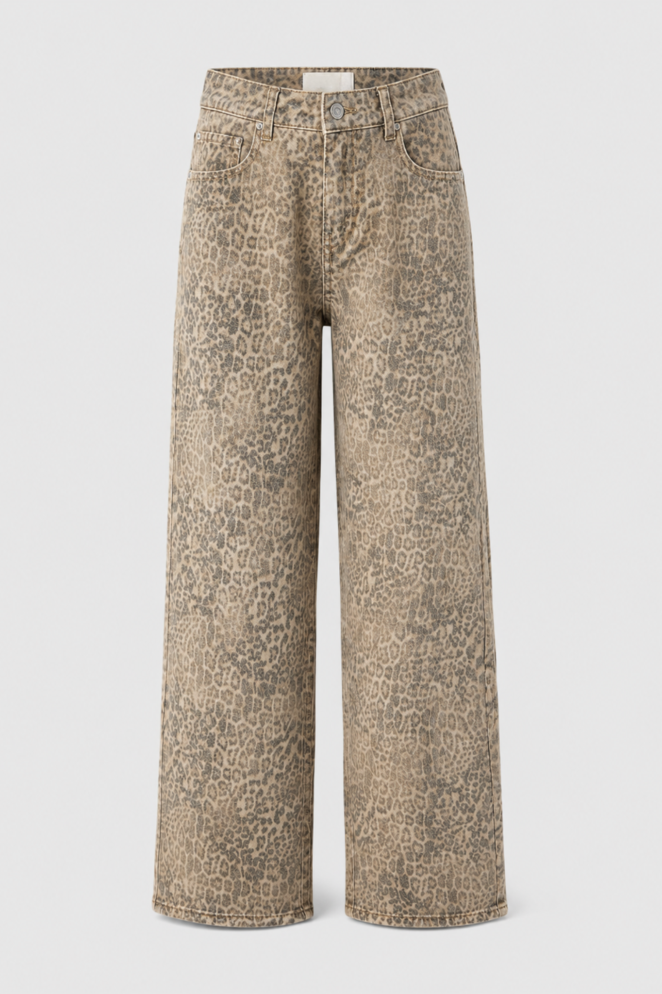 MIRIN LEOPARD PRINT JEANS