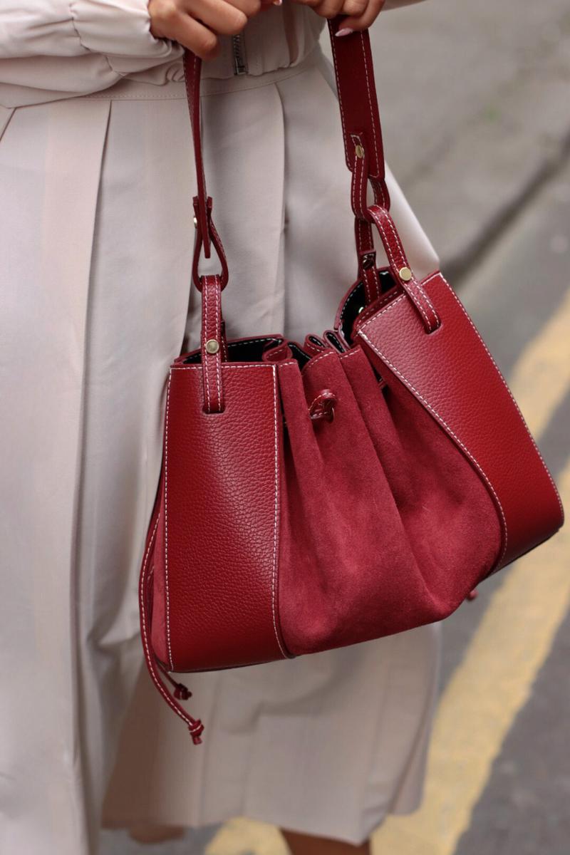 FABIENNE BAG RED