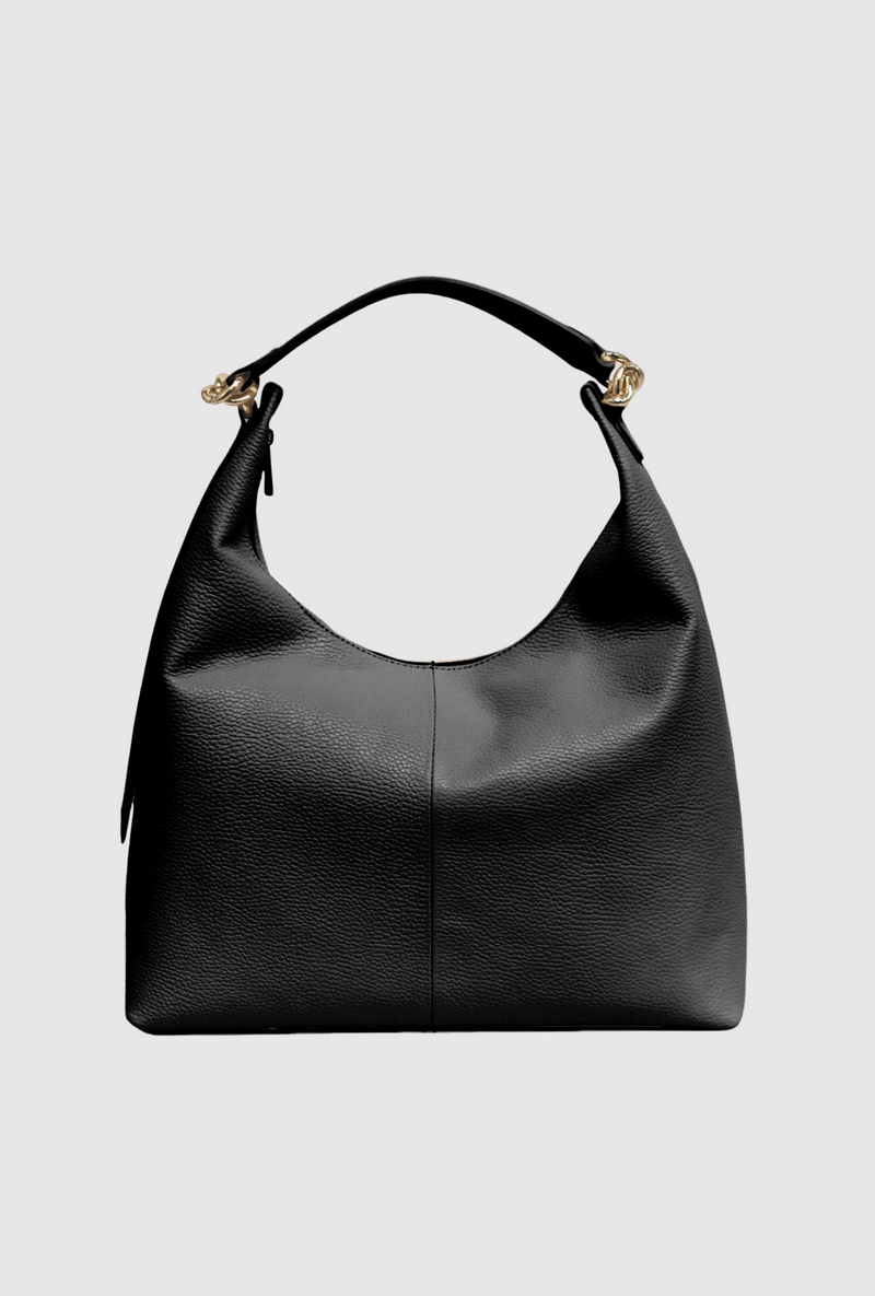 HANNAH HOBO TOTE BLACK