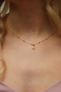 Letter Pendant Necklace