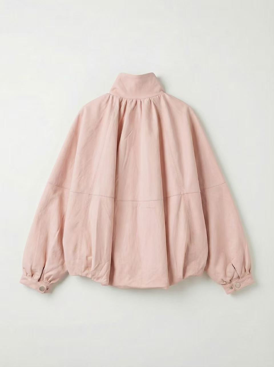 YVES BOMBER JACKET BABY PINK
