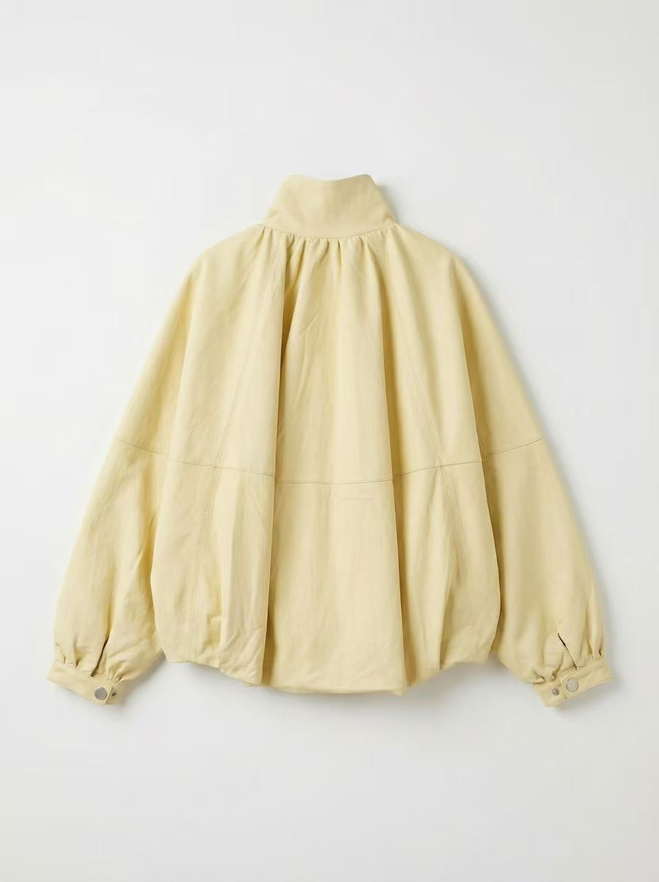 YVES BOMBER JACKET BUTTER YELLOW