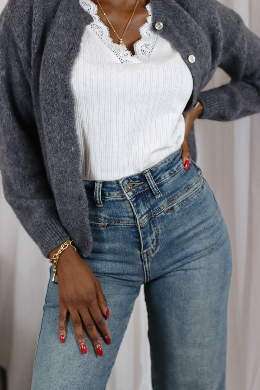MAIA HIGH WAISTED JEANS