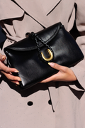 FAYETTE CLUTCH BAG BLACK
