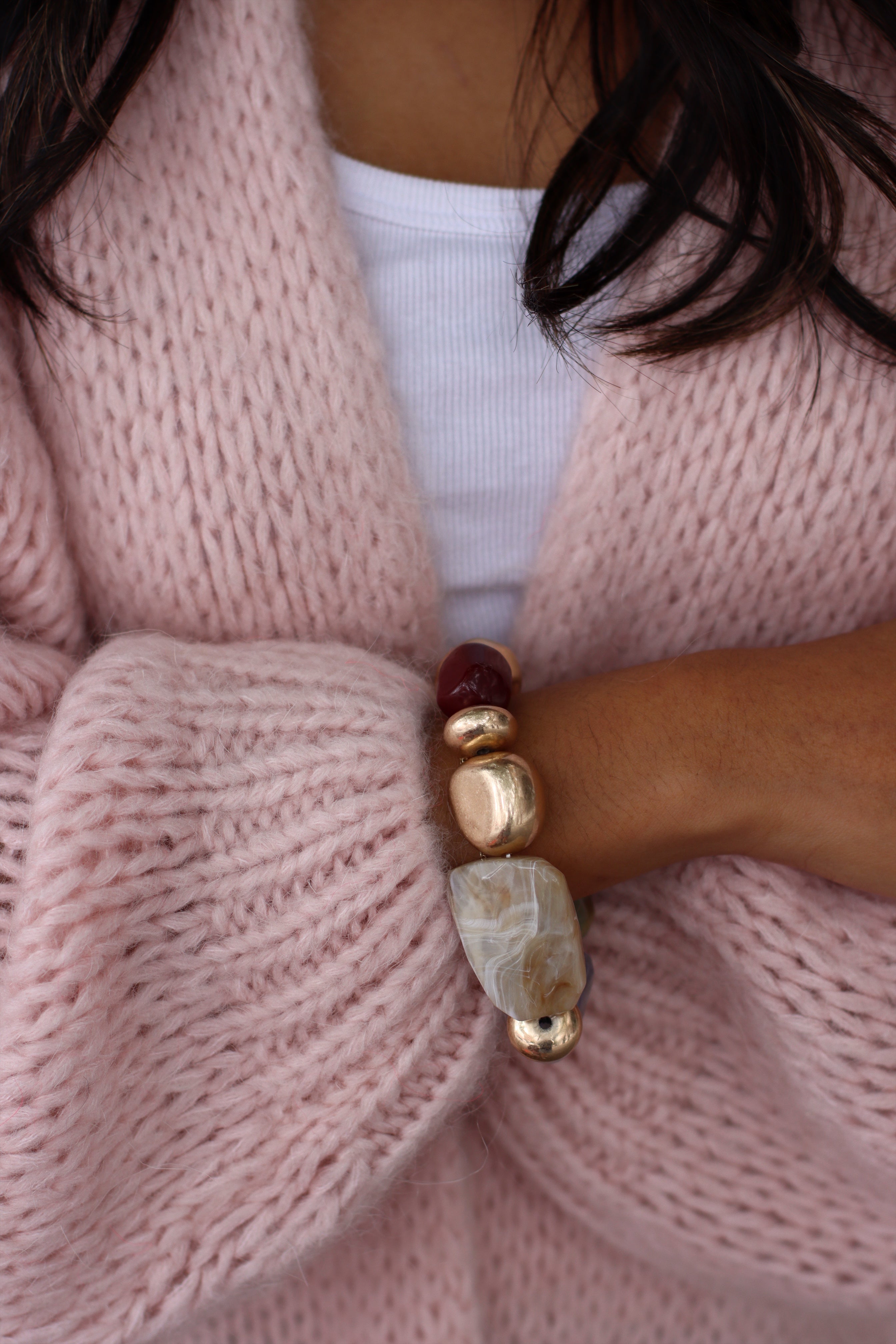 Elle Chunky Beaded Bracelet COLOUR 2