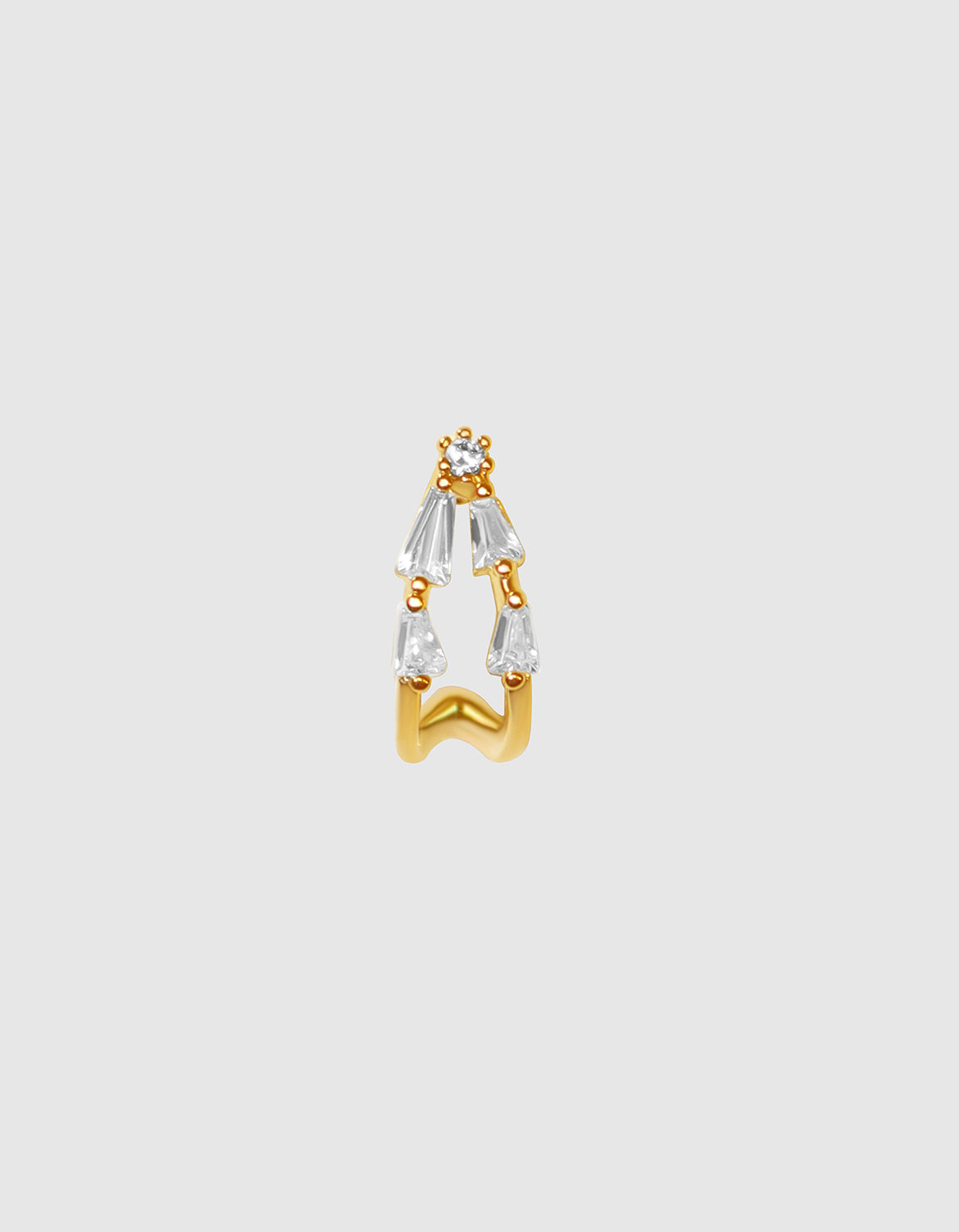VS Half hoop gold colour