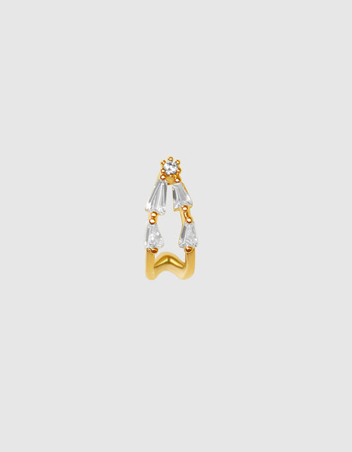 VS Half hoop gold colour