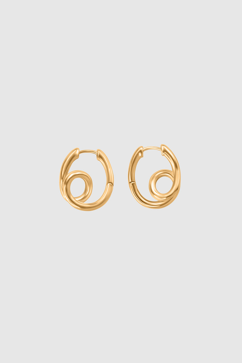 Wrap Loop Earrings