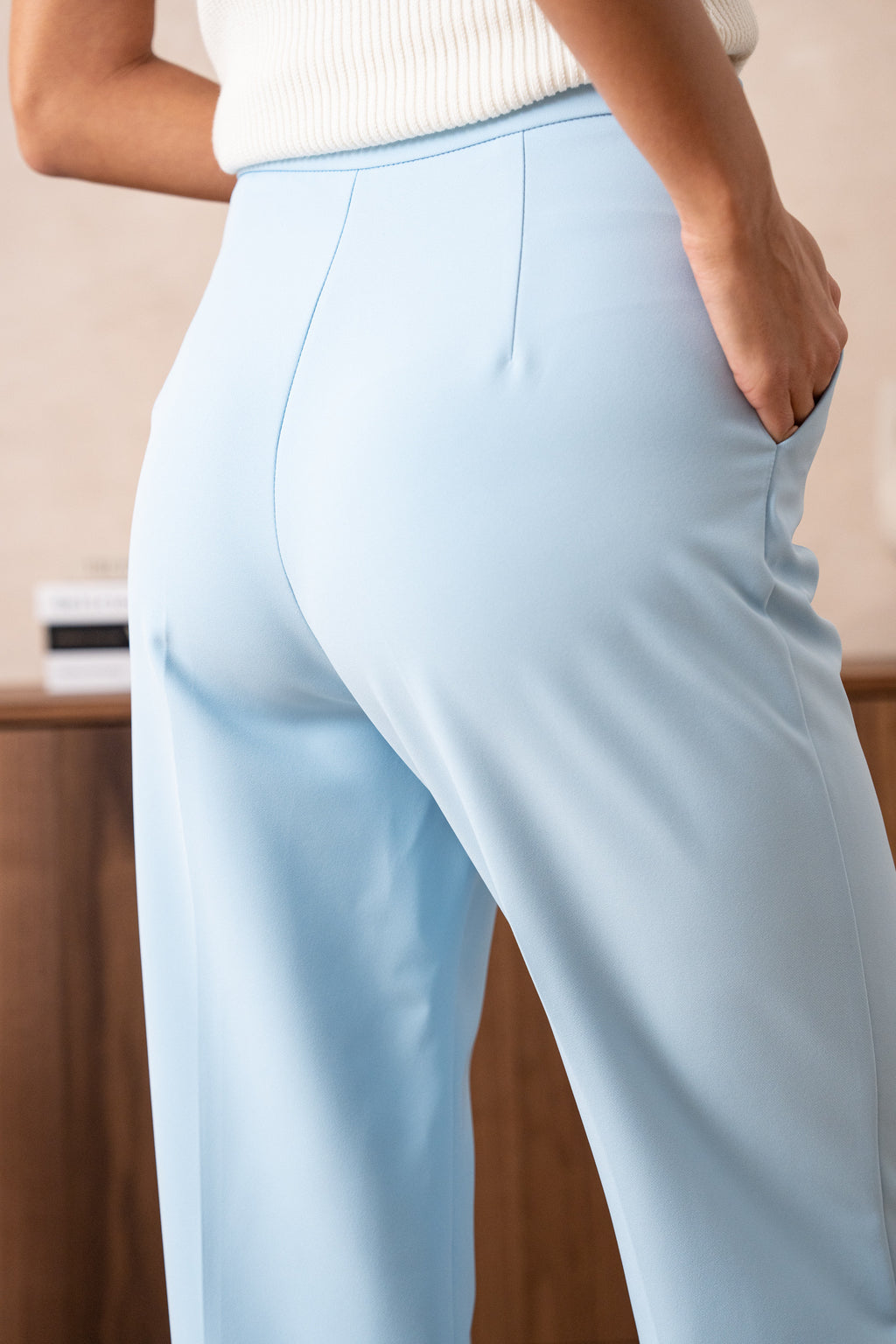 Karr Trousers Baby Blue
