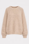 KILEY MOHAIR BLEND SWEATER ECRU