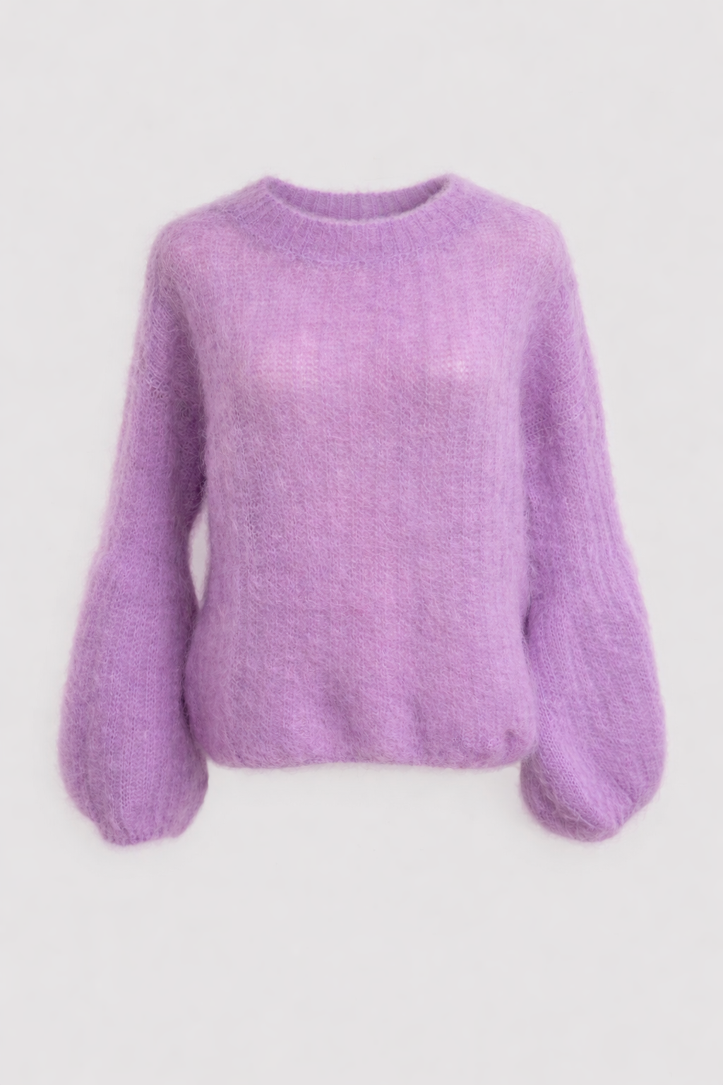 KELLY MOHAIR BLEND SWEATER LAVENDER