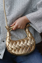 Floramaria Woven Bag Gold