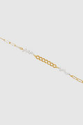 Venus Pearl Link Bracelet