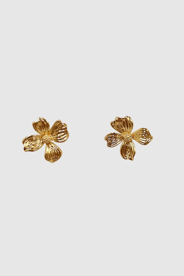Victoria Gold Filled Flower Earrings