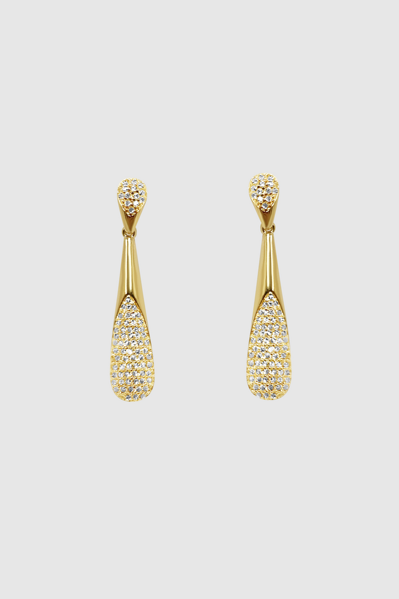 Wendy Gold Filled Drop Earrings